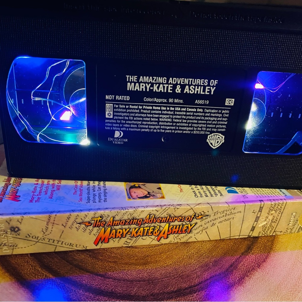 Mary Kate and Ashley VHS Nightlight